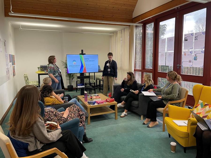 LGBTQ+ Lunch and Learn session at TVBC